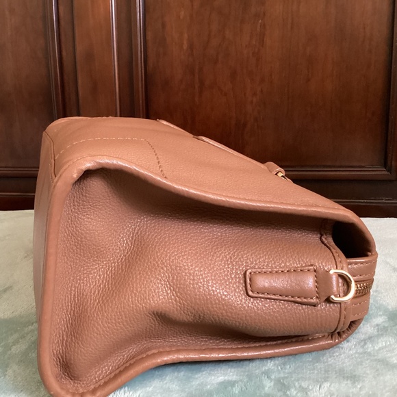 Tory Burch Leather Satchel Brown - Picture 7 of 11